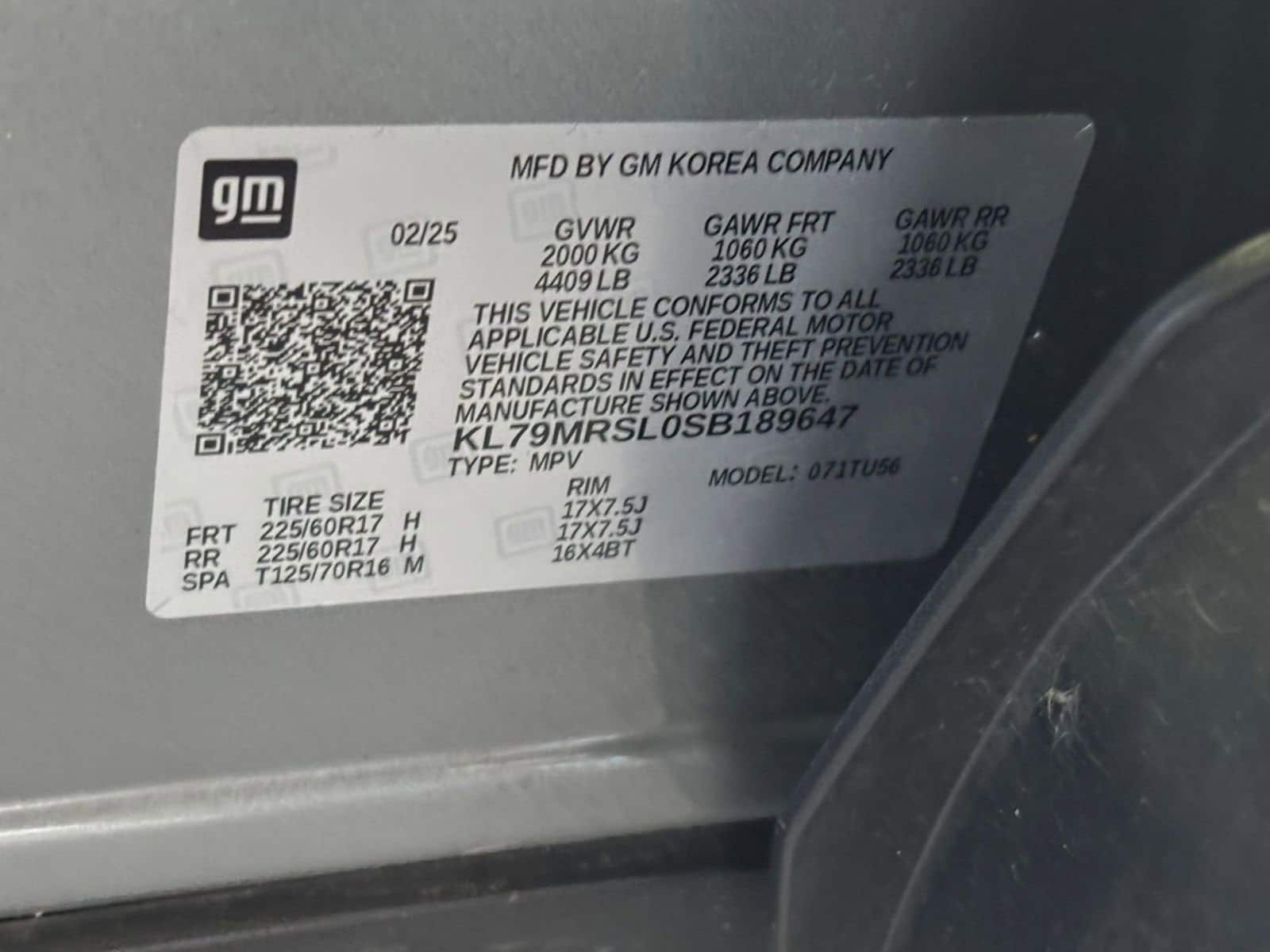 Thumbnail: 2025 Chevrolet TrailBlazer - 27