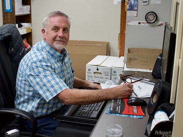 Staff member Barry Swindoll from bced5411ef02