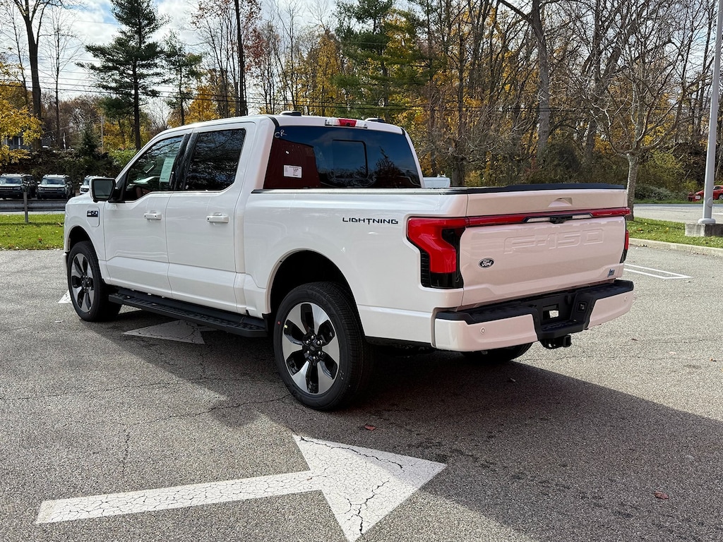 New 2025 Ford F-150 Lightning Platinum Truck SuperCrew Cab