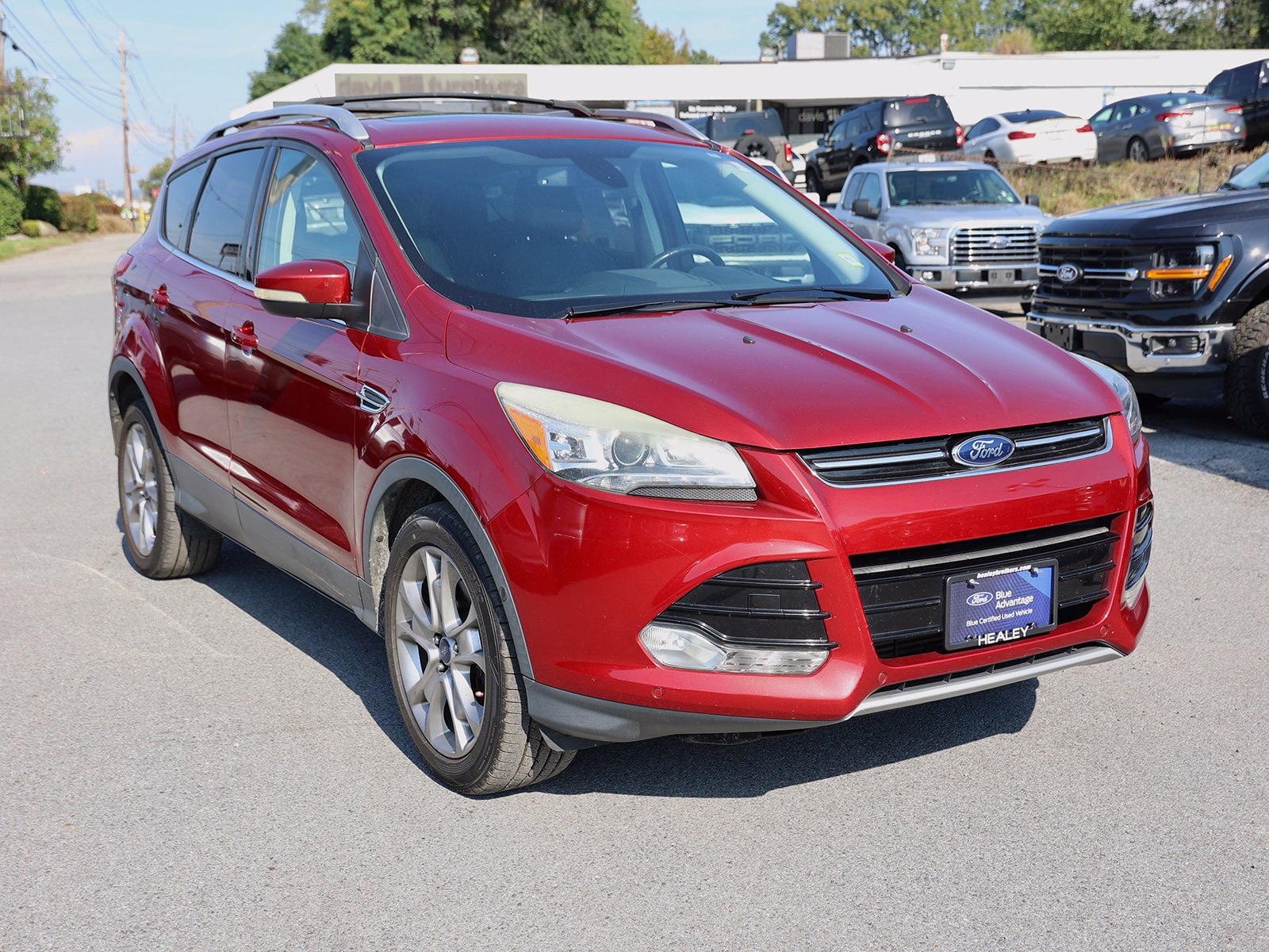 Used 2015 Ford Escape Titanium with VIN 1FMCU9J90FUA55614 for sale in Poughkeepsie, NY