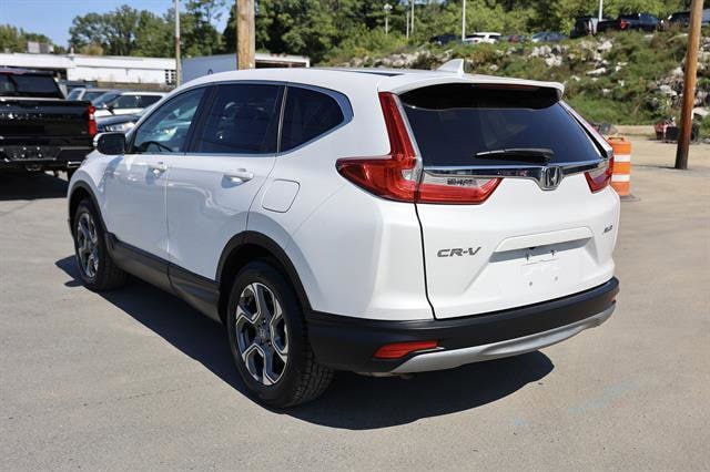 Certified 2019 Honda CR-V EX with VIN 2HKRW2H54KH656581 for sale in Poughkeepsie, NY