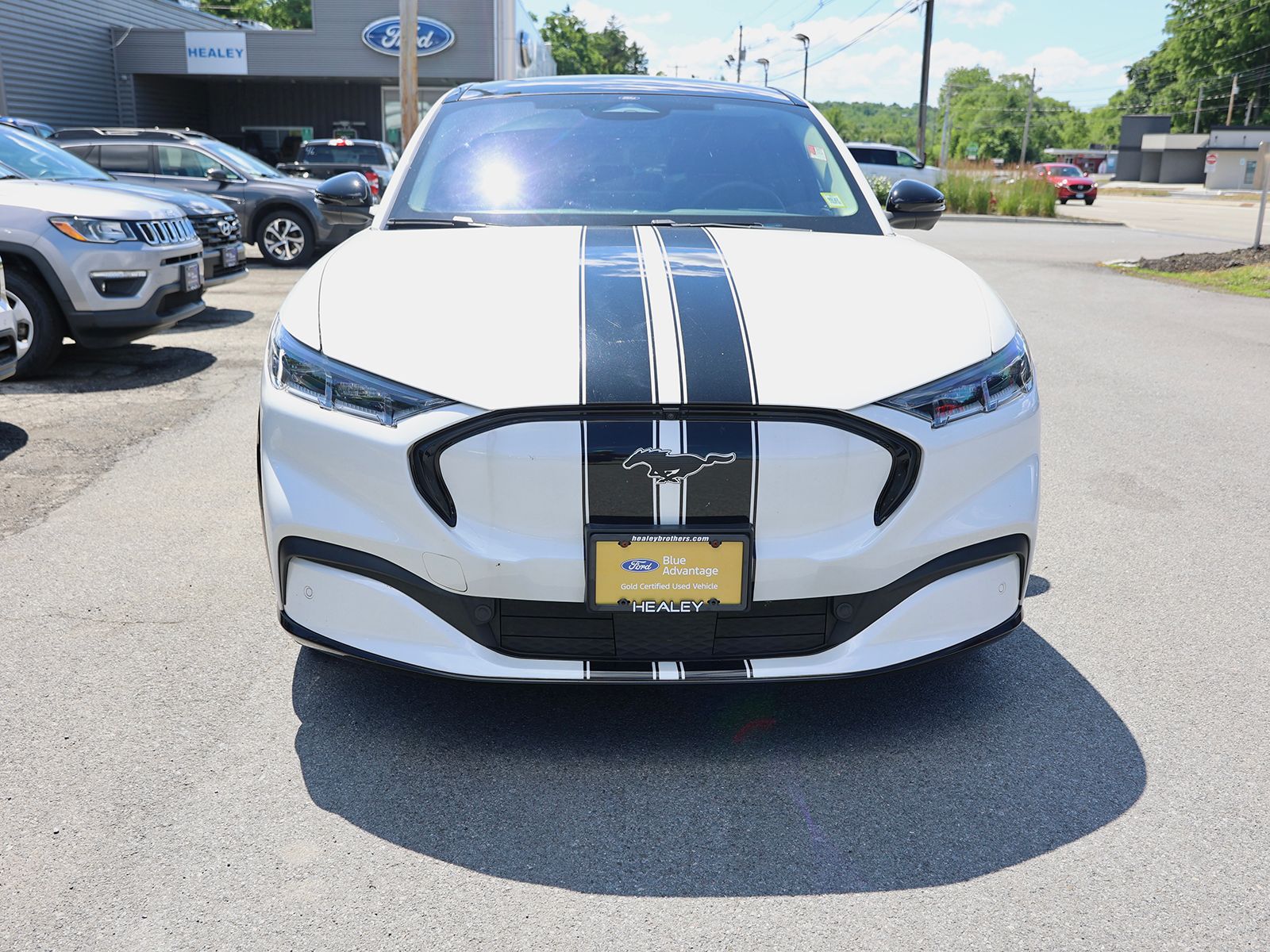 Certified 2021 Ford Mustang Mach-E Premium AWD with VIN 3FMTK3SU5MMA24513 for sale in Poughkeepsie, NY