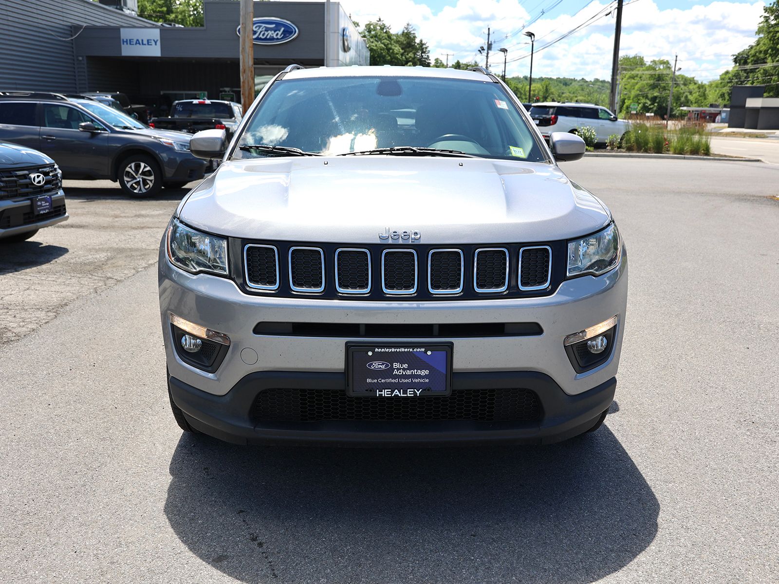 Certified 2018 Jeep Compass Latitude with VIN 3C4NJDBB3JT113678 for sale in Poughkeepsie, NY