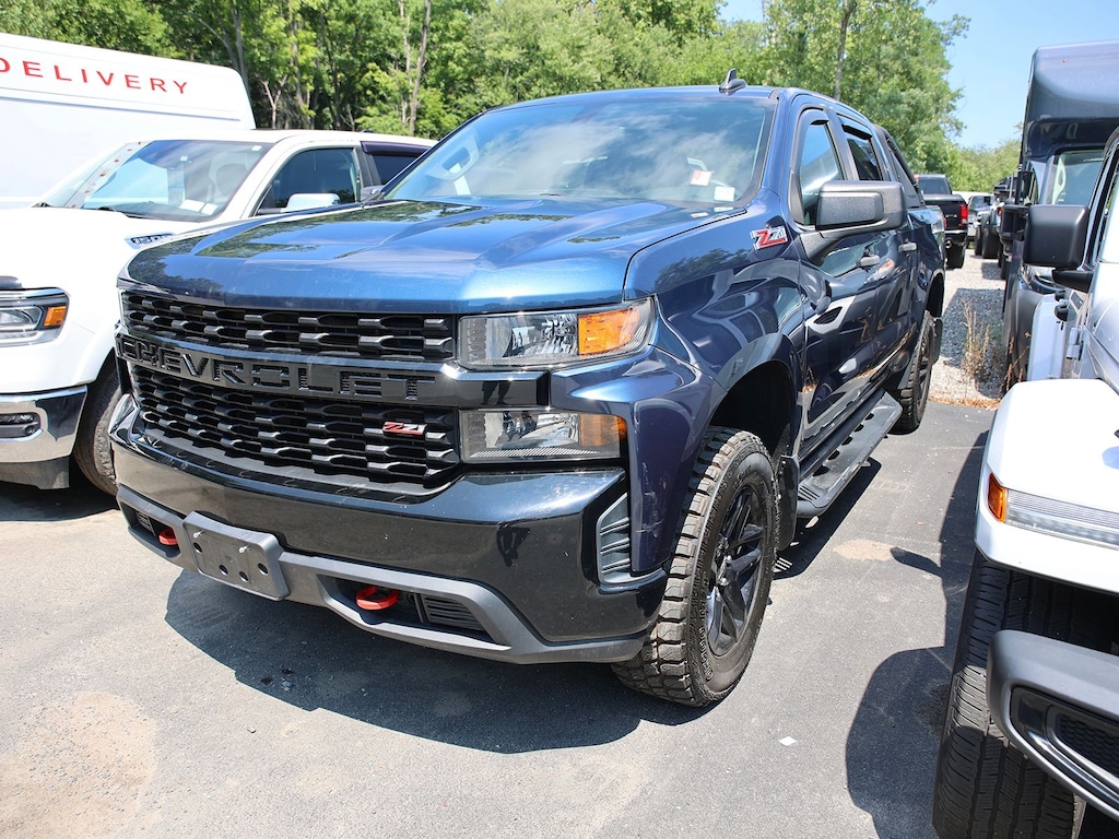 Used 2019 Chevrolet Silverado 1500 Silverado Custom Trail Boss Truck Crew Cab