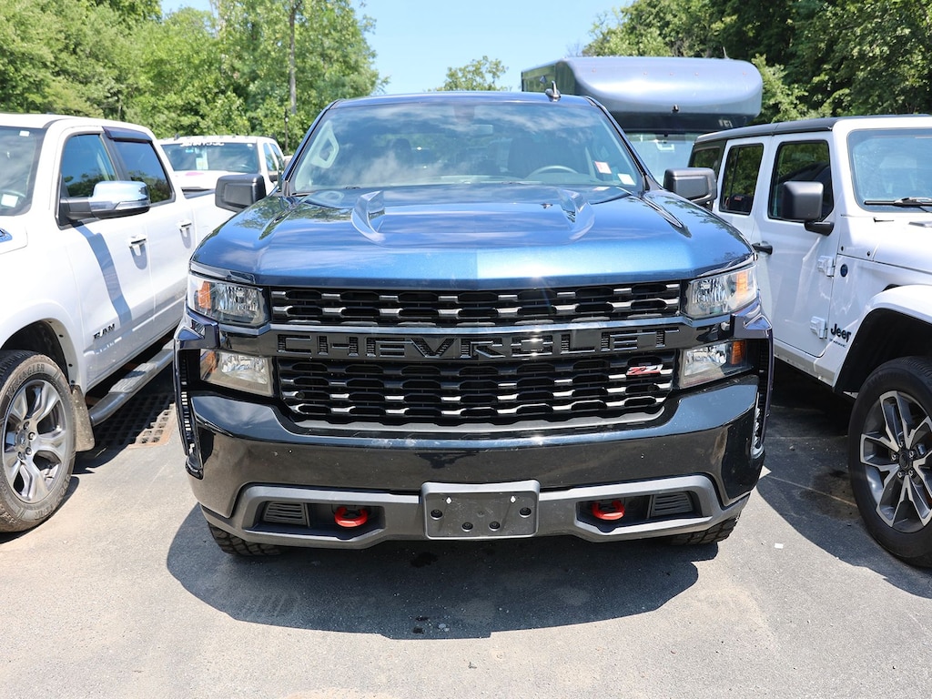 Used 2019 Chevrolet Silverado 1500 Silverado Custom Trail Boss Truck Crew Cab