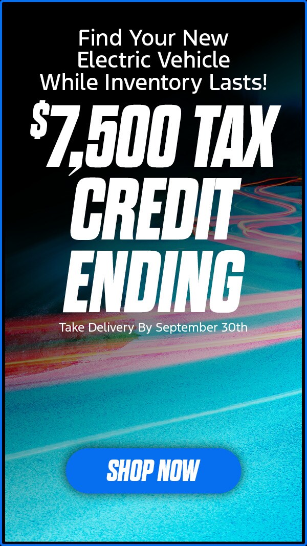 $7,500 Tax Credit Ending