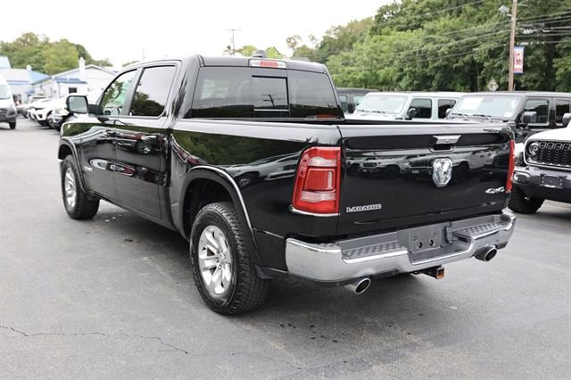 Used 2021 RAM Ram 1500 Pickup Laramie with VIN 1C6SRFJT0MN786876 for sale in Beacon, NY