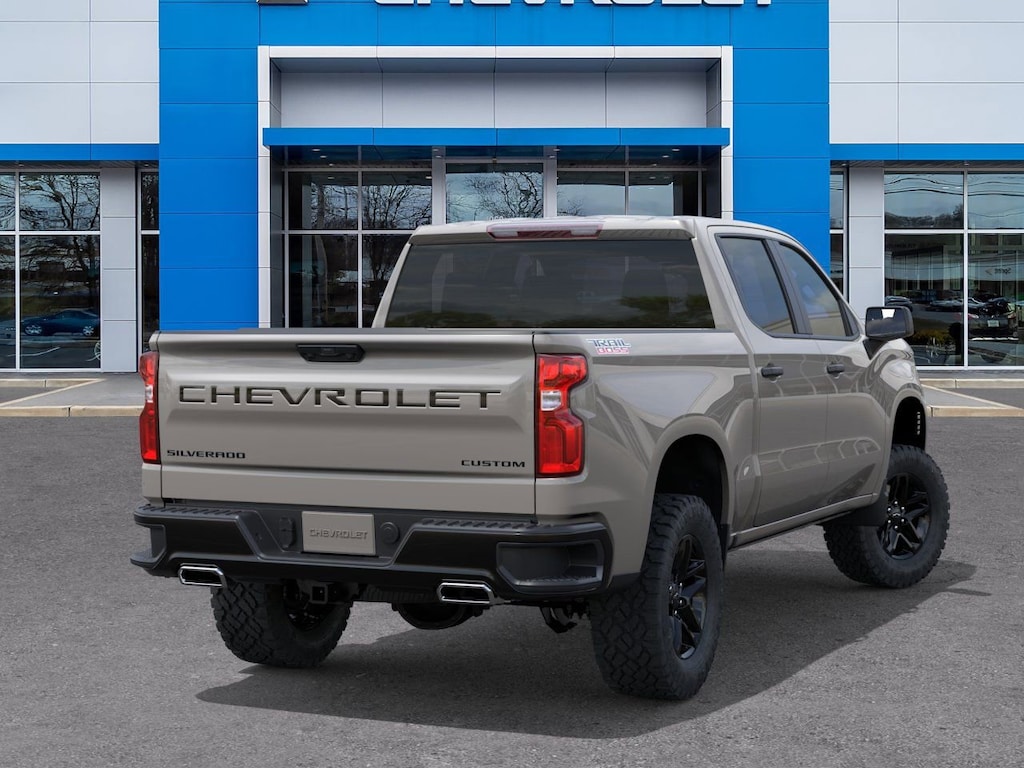 New 2026 Chevrolet Silverado 1500 Custom Trail Boss Truck Crew Cab