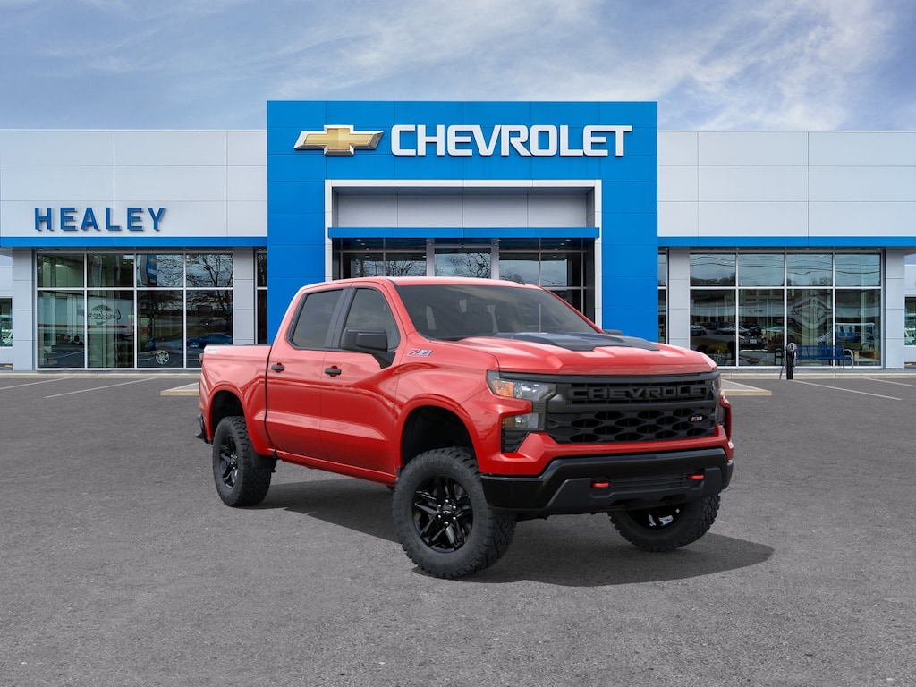 New 2026 Chevrolet Silverado 1500 Custom Trail Boss Truck Crew Cab