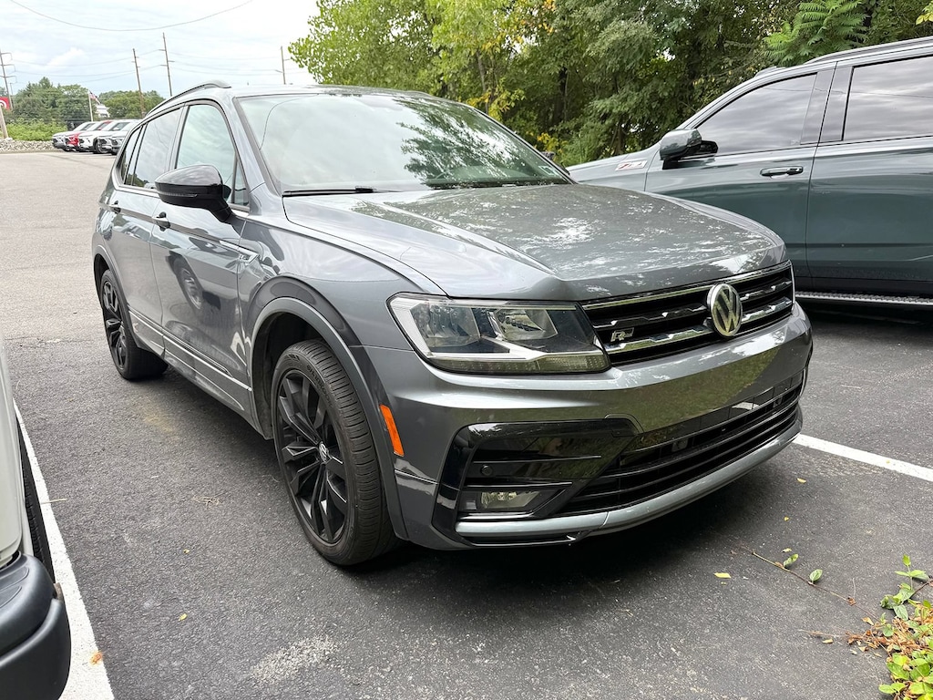Used 2021 Volkswagen Tiguan 2.0T SE R-Line Black SUV