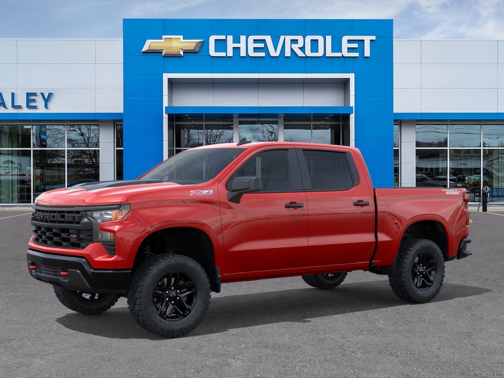 New 2026 Chevrolet Silverado 1500 Custom Trail Boss Truck Crew Cab
