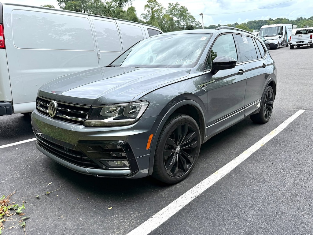 Used 2021 Volkswagen Tiguan 2.0T SE R-Line Black SUV