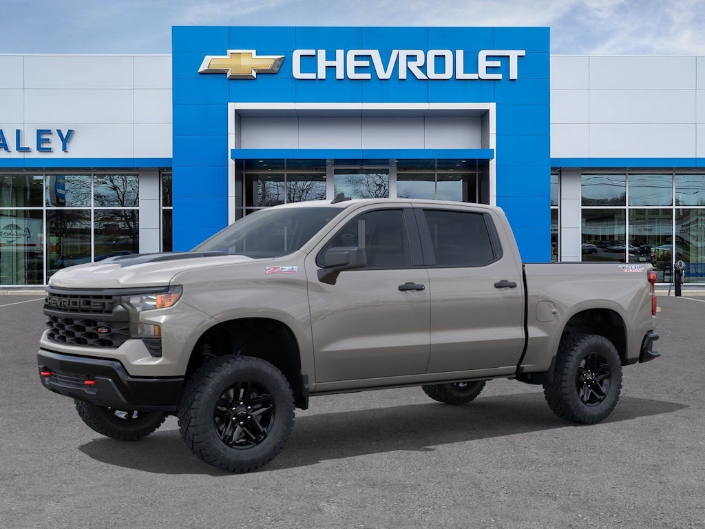 New 2026 Chevrolet Silverado 1500 Custom Trail Boss Truck Crew Cab