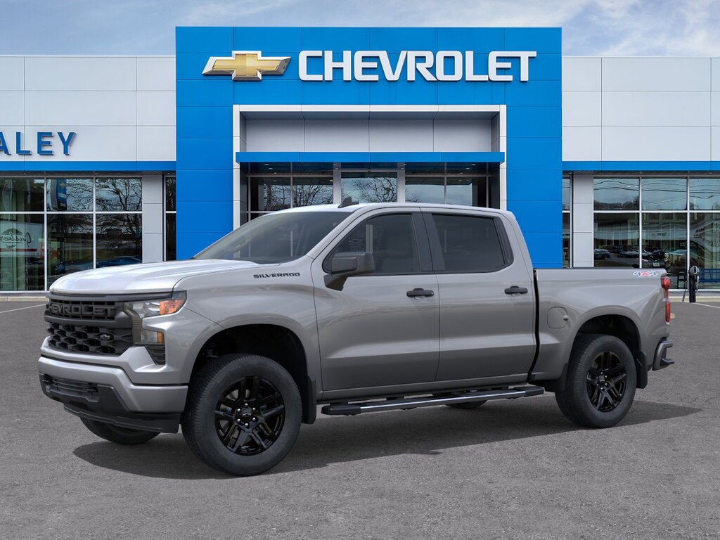 New 2026 Chevrolet Silverado 1500 Custom Truck Crew Cab