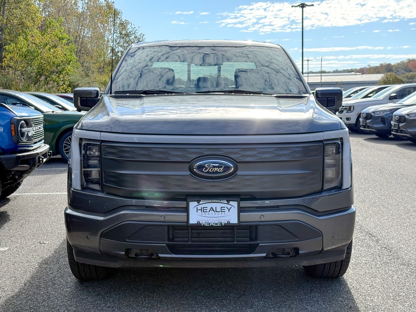 Used 2022 Ford F-150 Lightning Lariat with VIN 1FTVW1EL2NWG15540 for sale in Poughkeepsie, NY