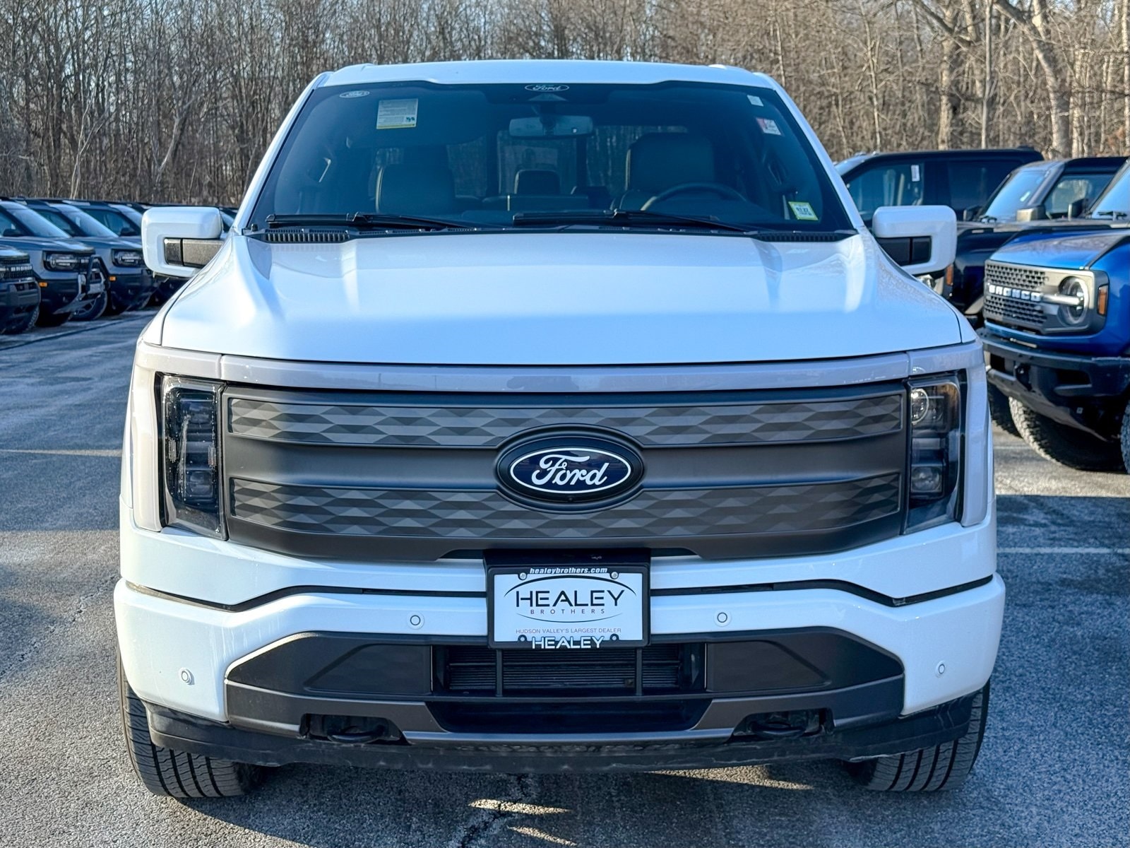 Used 2025 Ford F-150 Lightning Lariat with VIN 1FT6W5L76SWG07826 for sale in Goshen, NY