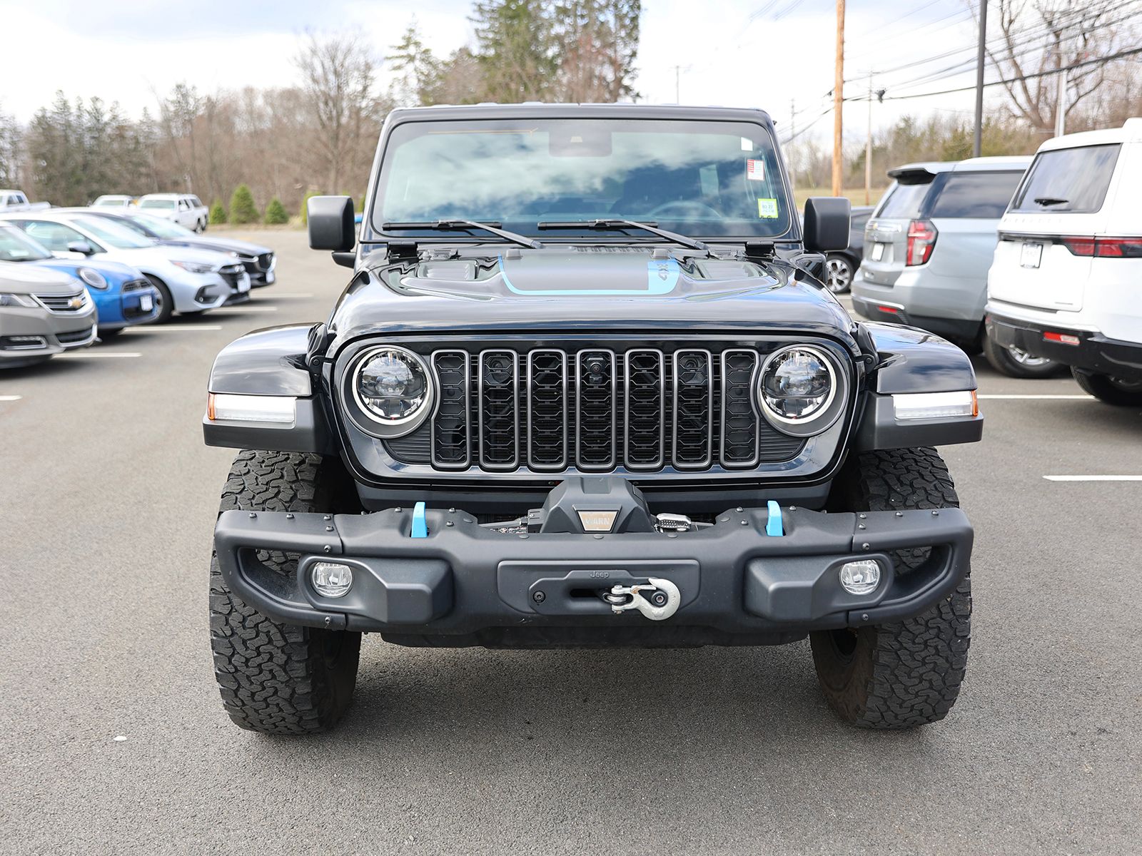 Used 2024 Jeep Wrangler 4xe Rubicon X 4XE with VIN 1C4RJXR60RW185374 for sale in Fishkill, NY