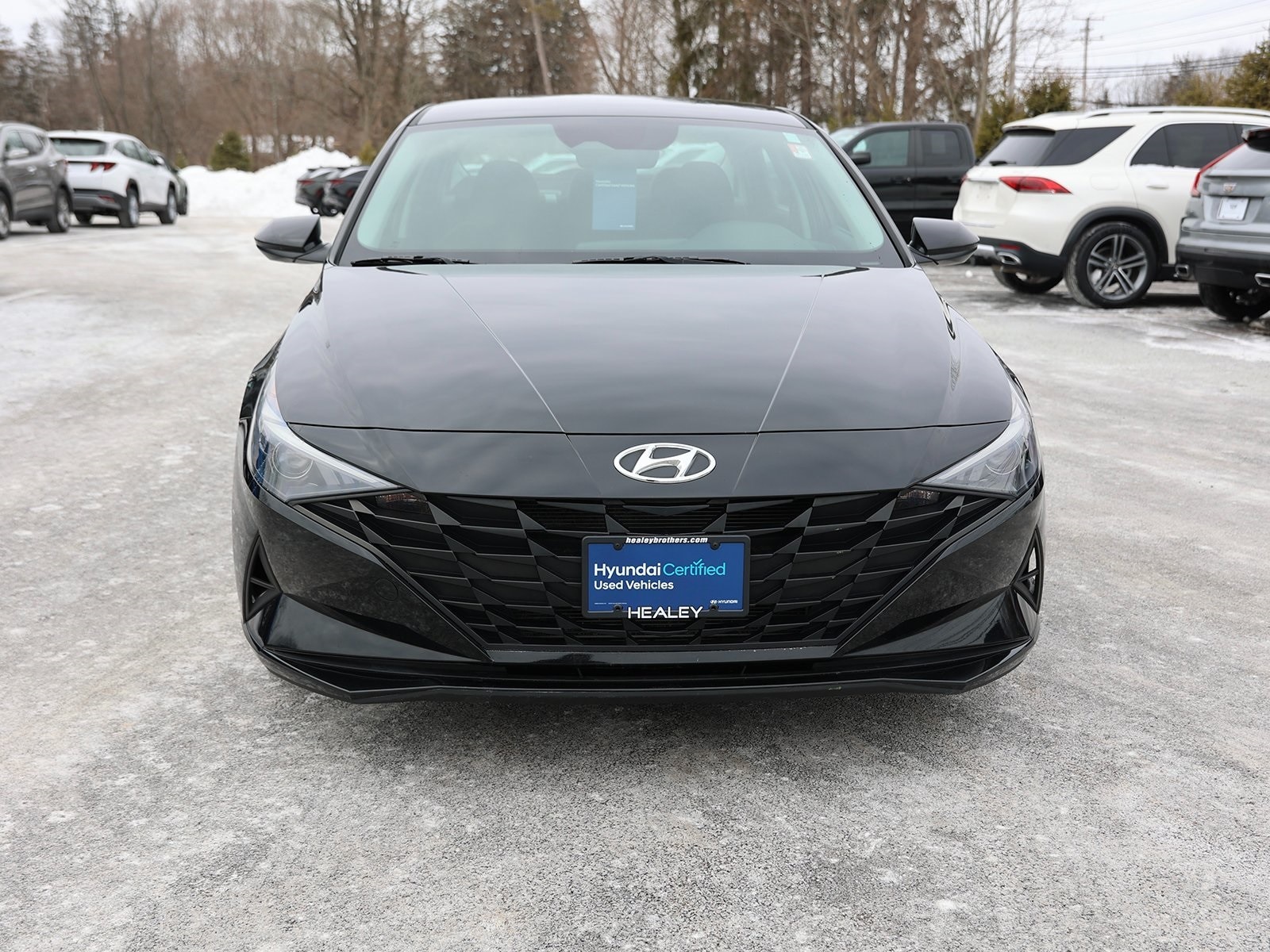Certified 2022 Hyundai Elantra SEL with VIN KMHLM4AG1NU220392 for sale in Fishkill, NY