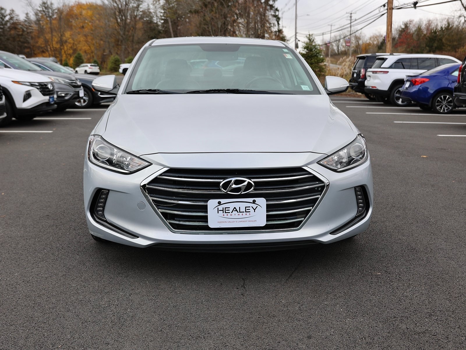 Used 2018 Hyundai Elantra Limited with VIN KMHD84LF8JU537030 for sale in Fishkill, NY