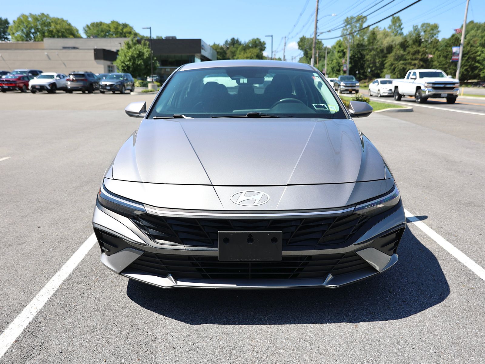 Used 2024 Hyundai Elantra Blue with VIN KMHLM4DJXRU103617 for sale in Fishkill, NY