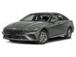 New 2025 Hyundai Elantra Hybrid Blue Sedan