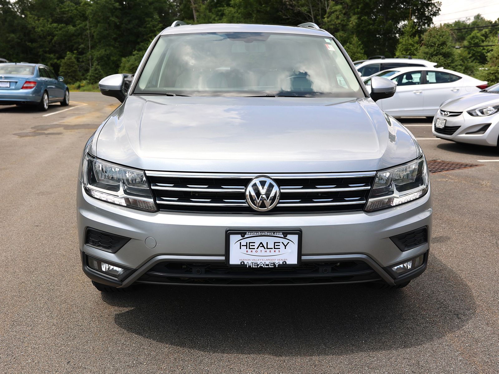 Used 2019 Volkswagen Tiguan SEL with VIN 3VV2B7AX8KM074646 for sale in Fishkill, NY