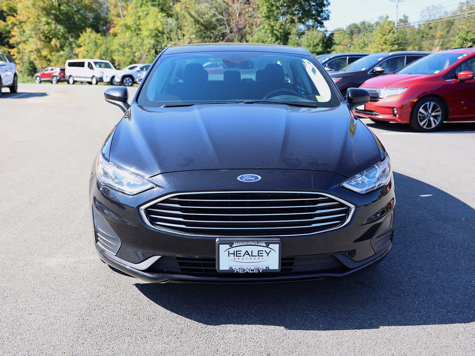 Used 2020 Ford Fusion SE with VIN 3FA6P0T97LR257621 for sale in Fishkill, NY