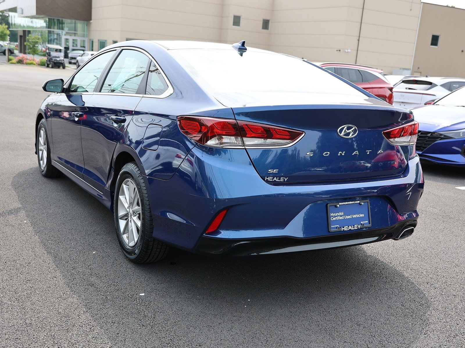 Certified 2019 Hyundai Sonata SE with VIN 5NPE24AF4KH734947 for sale in Beacon, NY
