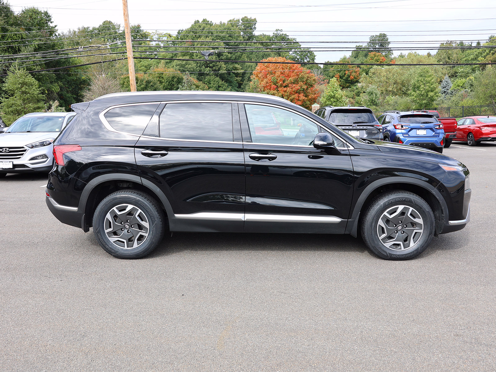 2021 Hyundai Santa Fe Blue - Photo 8