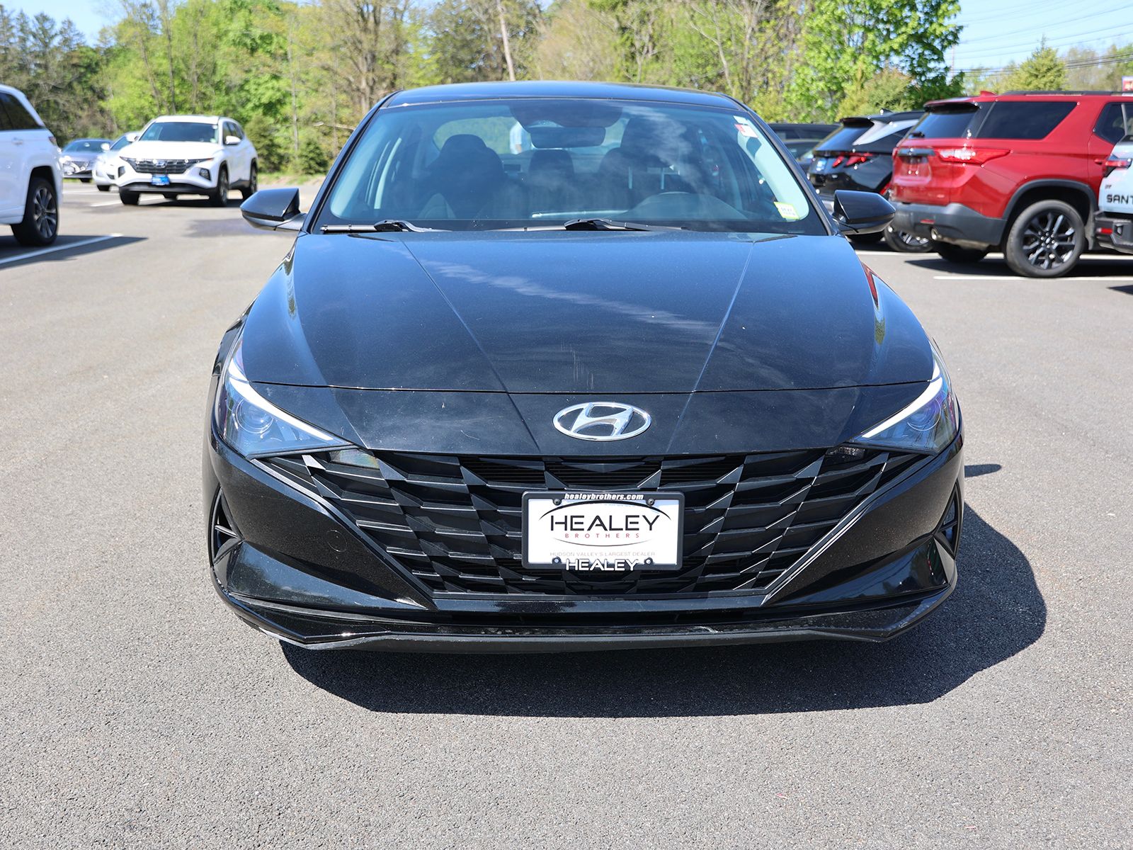 Certified 2022 Hyundai Elantra SEL with VIN KMHLM4AG4NU323046 for sale in Fishkill, NY