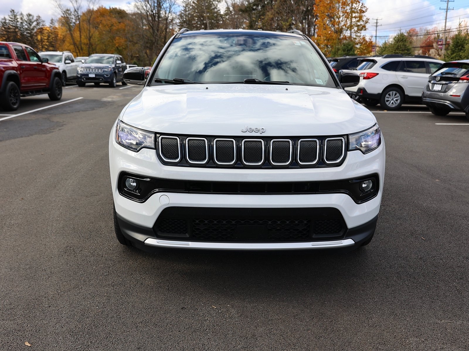 Used 2022 Jeep Compass Limited with VIN 3C4NJDCB0NT154211 for sale in Fishkill, NY