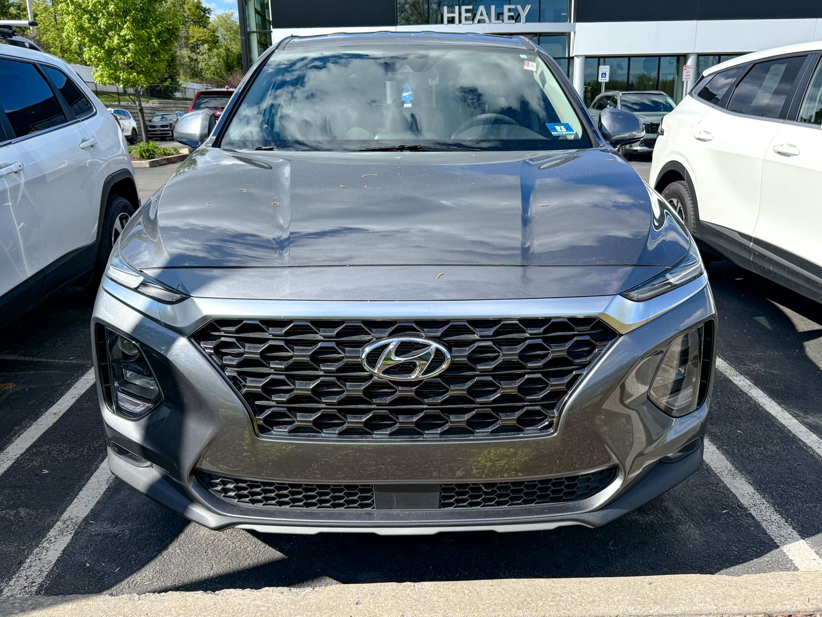 Used 2019 Hyundai Santa Fe SEL with VIN 5NMS33AD9KH128503 for sale in Newburgh, NY