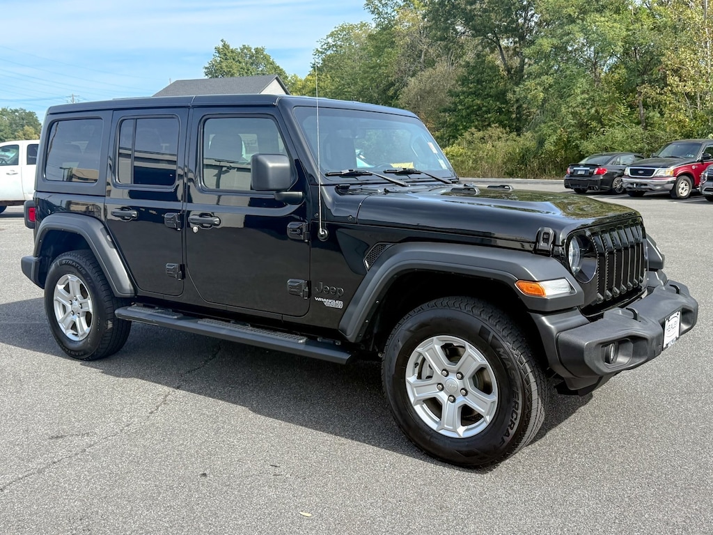 Used 2021 Jeep Wrangler Unlimited Sport S SUV