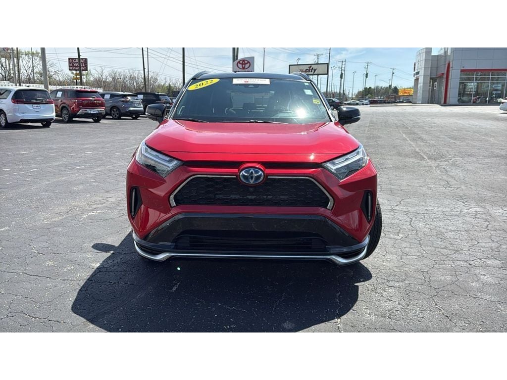 Used 2022 Toyota RAV4 XSE with VIN JTMFB3FV8ND079247 for sale in Elkhart, IN