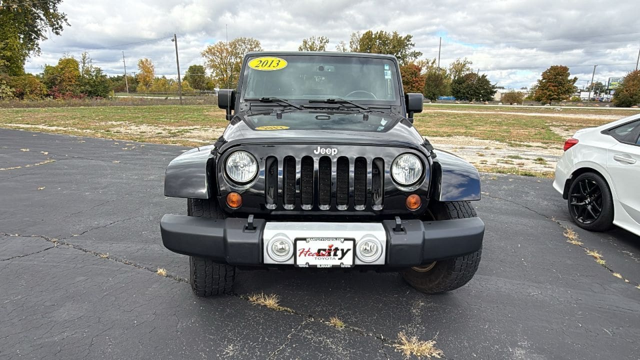 Used 2013 Jeep Wrangler Sahara with VIN 1C4AJWBG9DL561686 for sale in Elkhart, IN