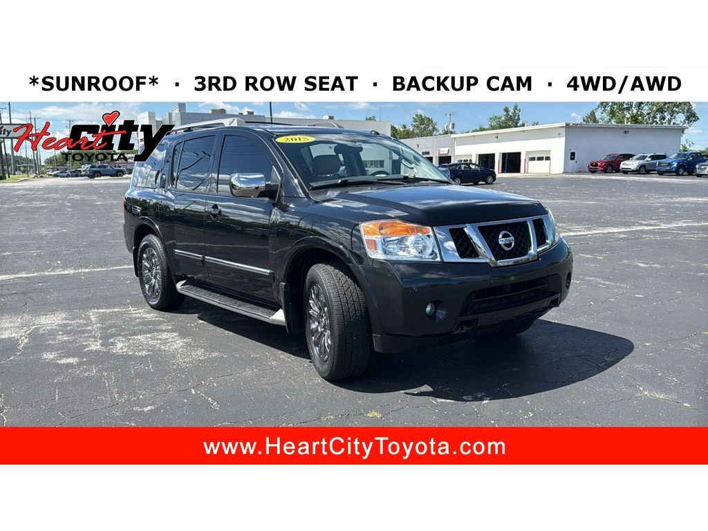 Used 2015 Nissan Armada Platinum Sport Utility