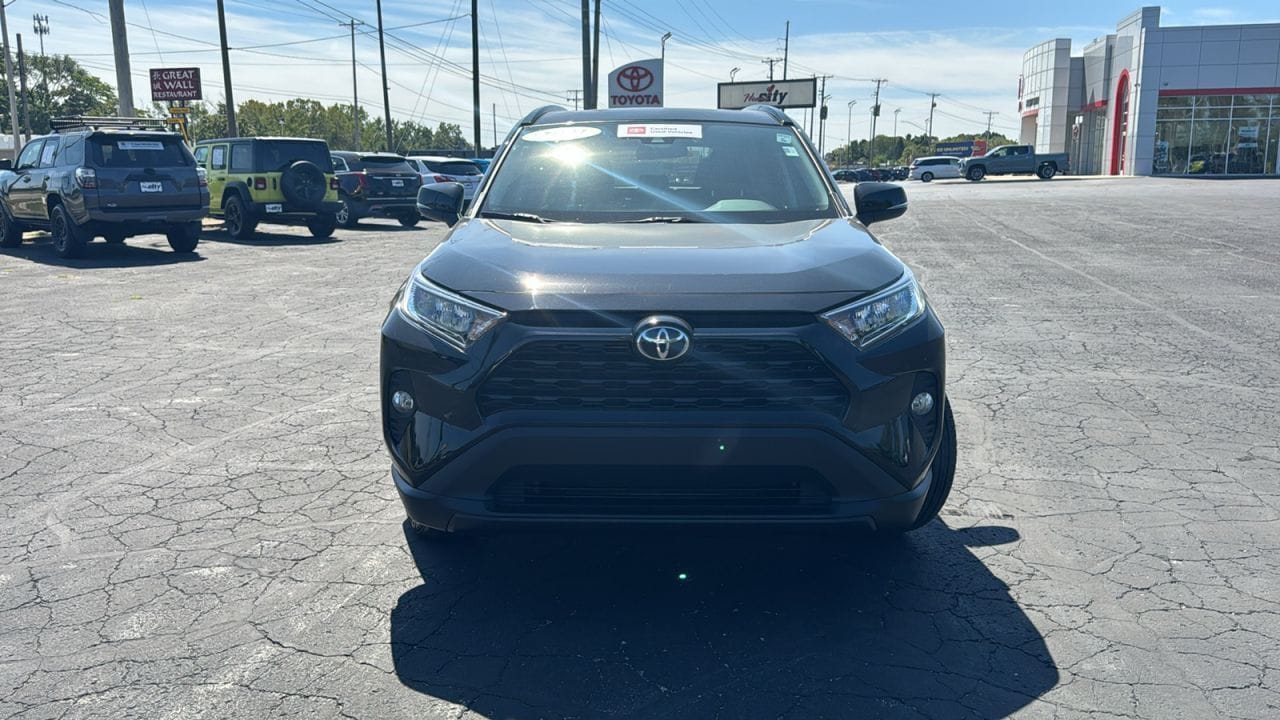 Certified 2021 Toyota RAV4 XLE with VIN 2T3P1RFV3MC237748 for sale in Elkhart, IN