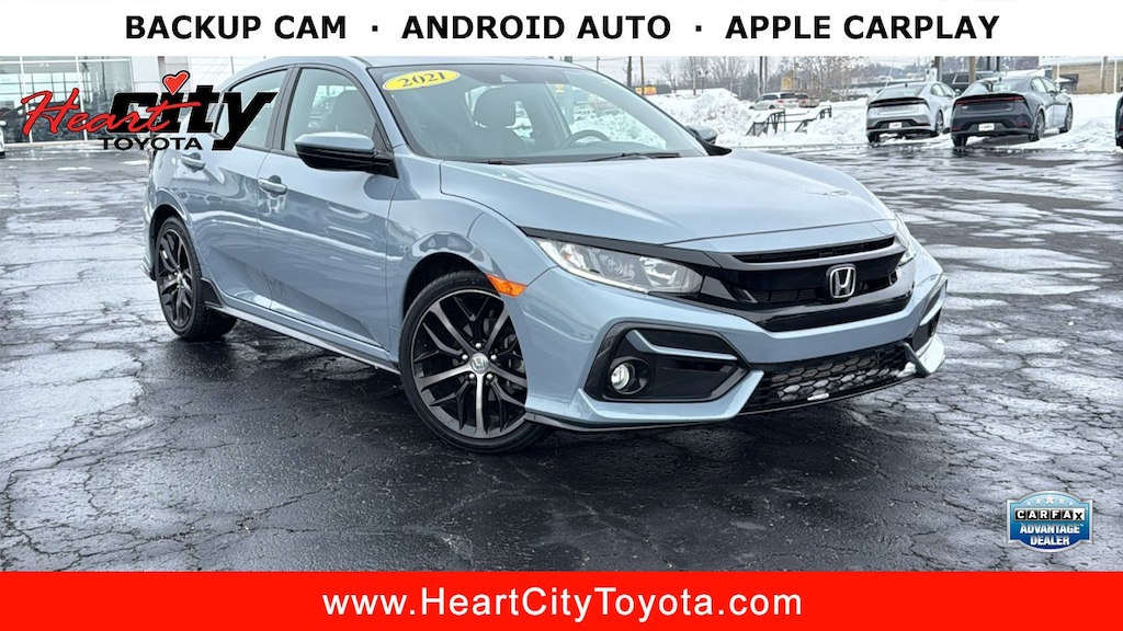 Used 2021 Honda Civic Hatchback Sport Hatchback
