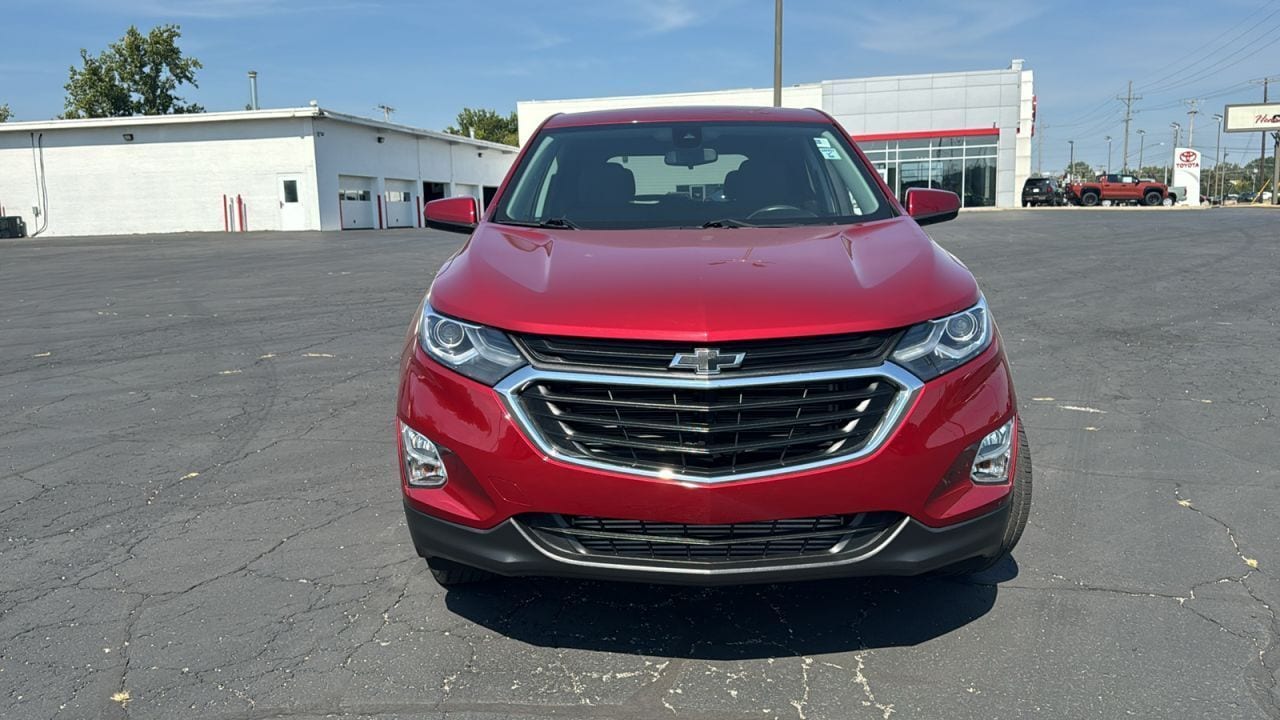 Used 2021 Chevrolet Equinox LT with VIN 3GNAXUEV3ML323471 for sale in Elkhart, IN