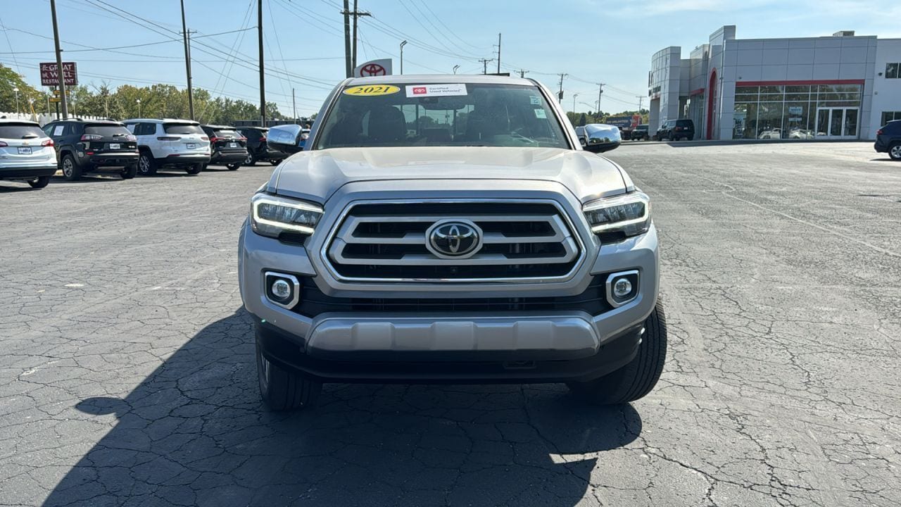 Certified 2021 Toyota Tacoma Limited with VIN 3TMGZ5ANXMM442430 for sale in Elkhart, IN