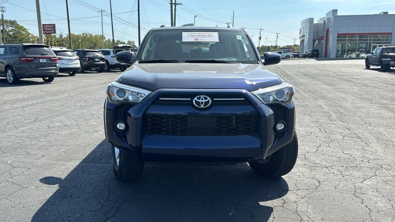 Certified 2023 Toyota 4Runner SR5 with VIN JTEMU5JR6P6178496 for sale in Elkhart, IN