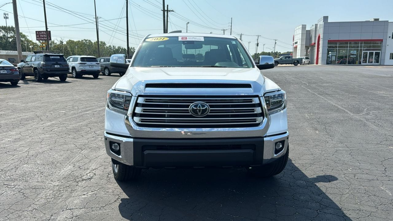 Certified 2021 Toyota Tundra Limited with VIN 5TFHY5F16MX033106 for sale in Elkhart, IN