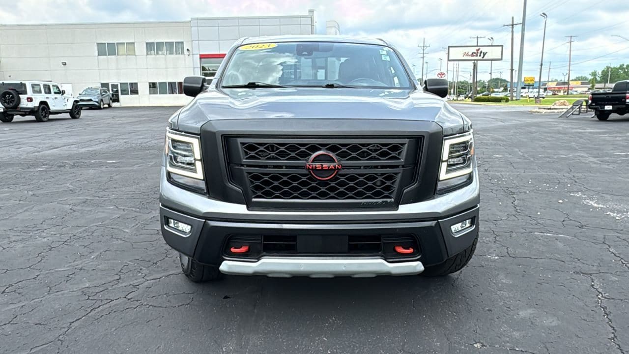 Used 2023 Nissan Titan PRO-4X with VIN 1N6AA1ED0PN110673 for sale in Elkhart, IN