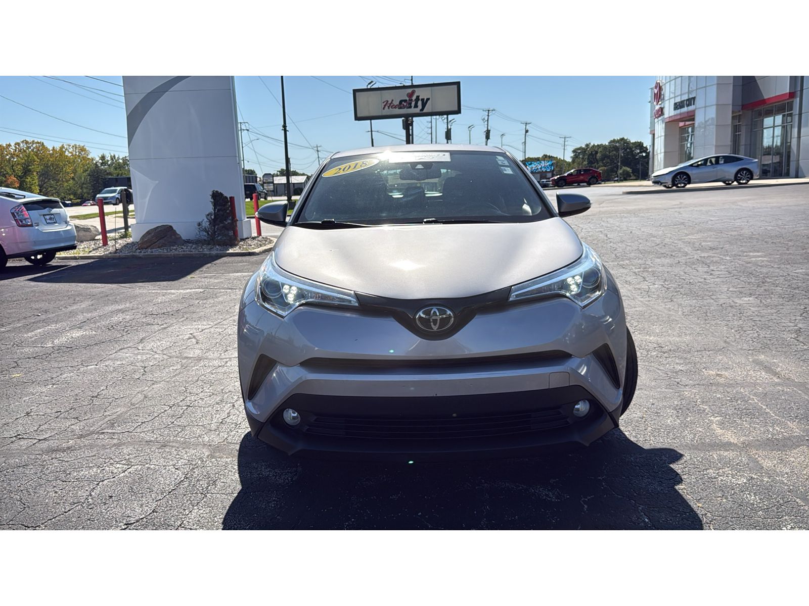 Certified 2018 Toyota C-HR XLE Premium with VIN NMTKHMBX8JR040035 for sale in Elkhart, IN