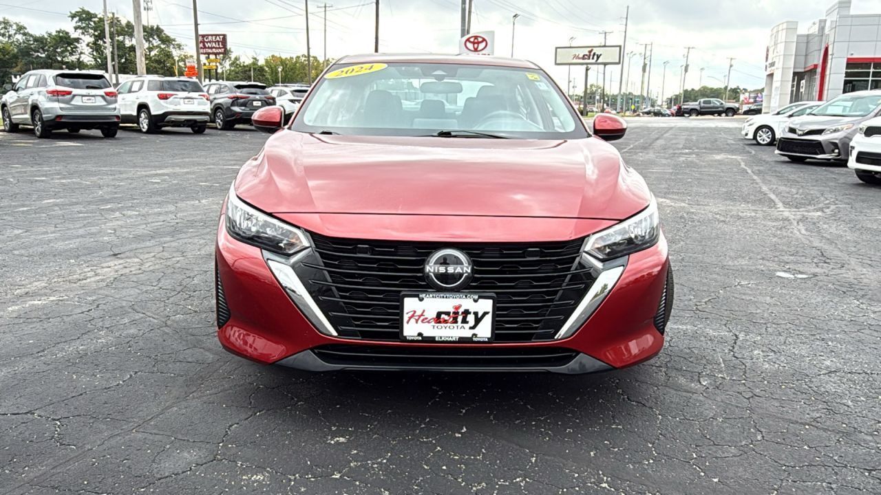 Used 2024 Nissan Sentra SV with VIN 3N1AB8CV1RY257386 for sale in Elkhart, IN