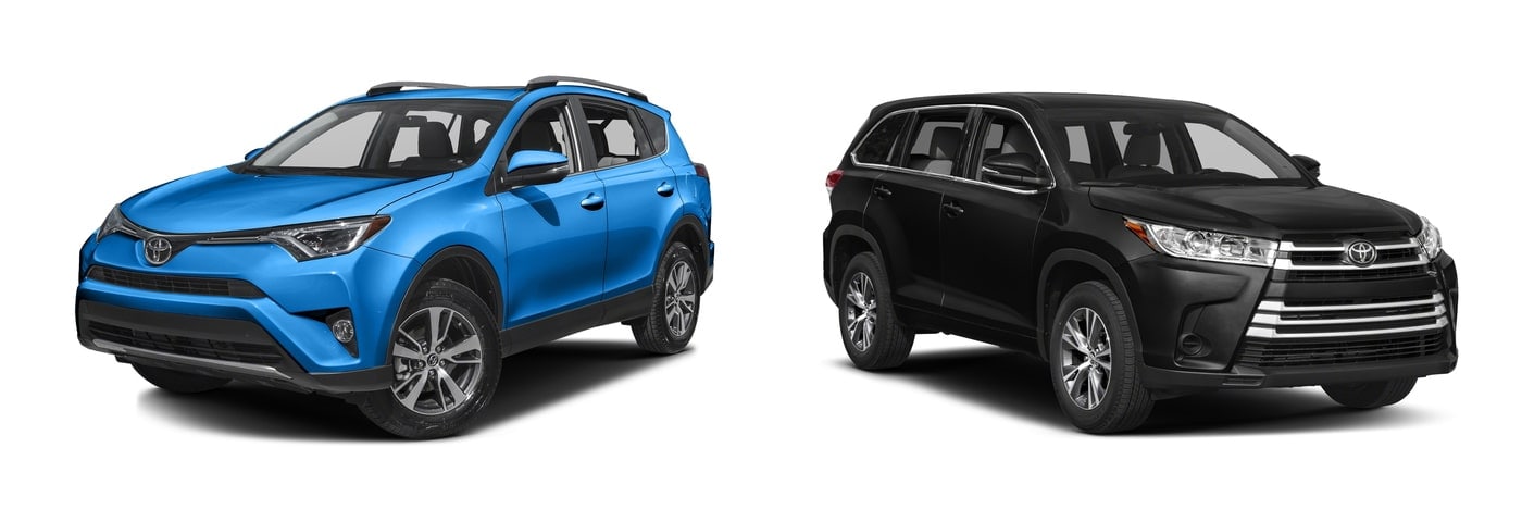 Rav4 Vs Highlander Heart City Toyota