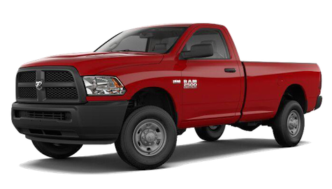 2018 Ram 2500 Tradesman A red 2018 Ram 2500 Tradesman