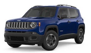 2018 Jeep Renegade Sport A blue 2018 Jeep Renegade Sport