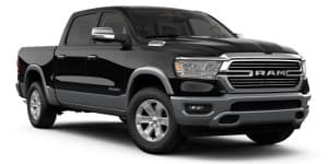 2019 Ram 1500 Laramie A black 2019 Ram 1500 Laramie