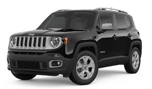 2018 Jeep Renegade Limited A black 2018 Jeep Renegade Limited